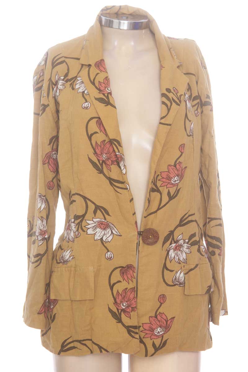 Chaqueta / Abrigo color Mostaza - Tennis