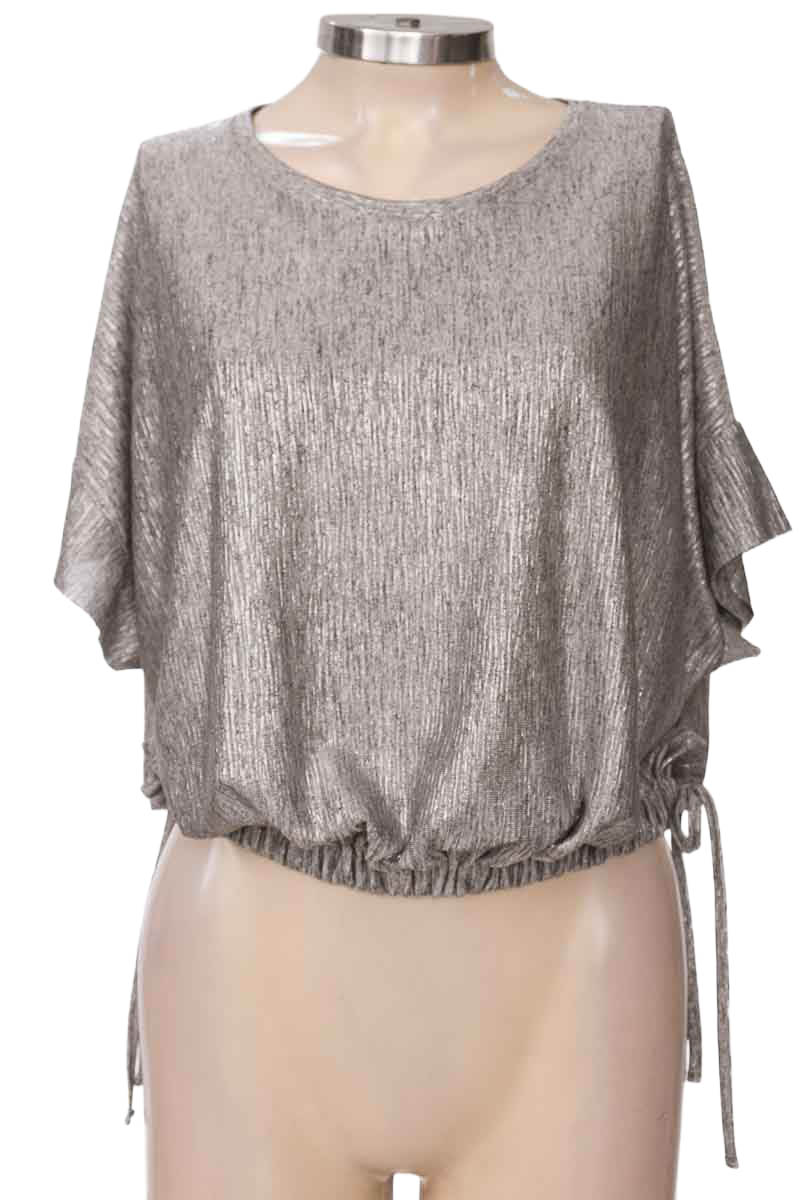 Top / Camiseta color Plateado - Zara