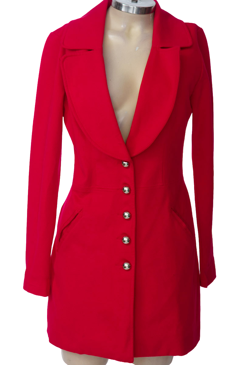 Chaqueta / Abrigo color Rojo - Tejidos Modana