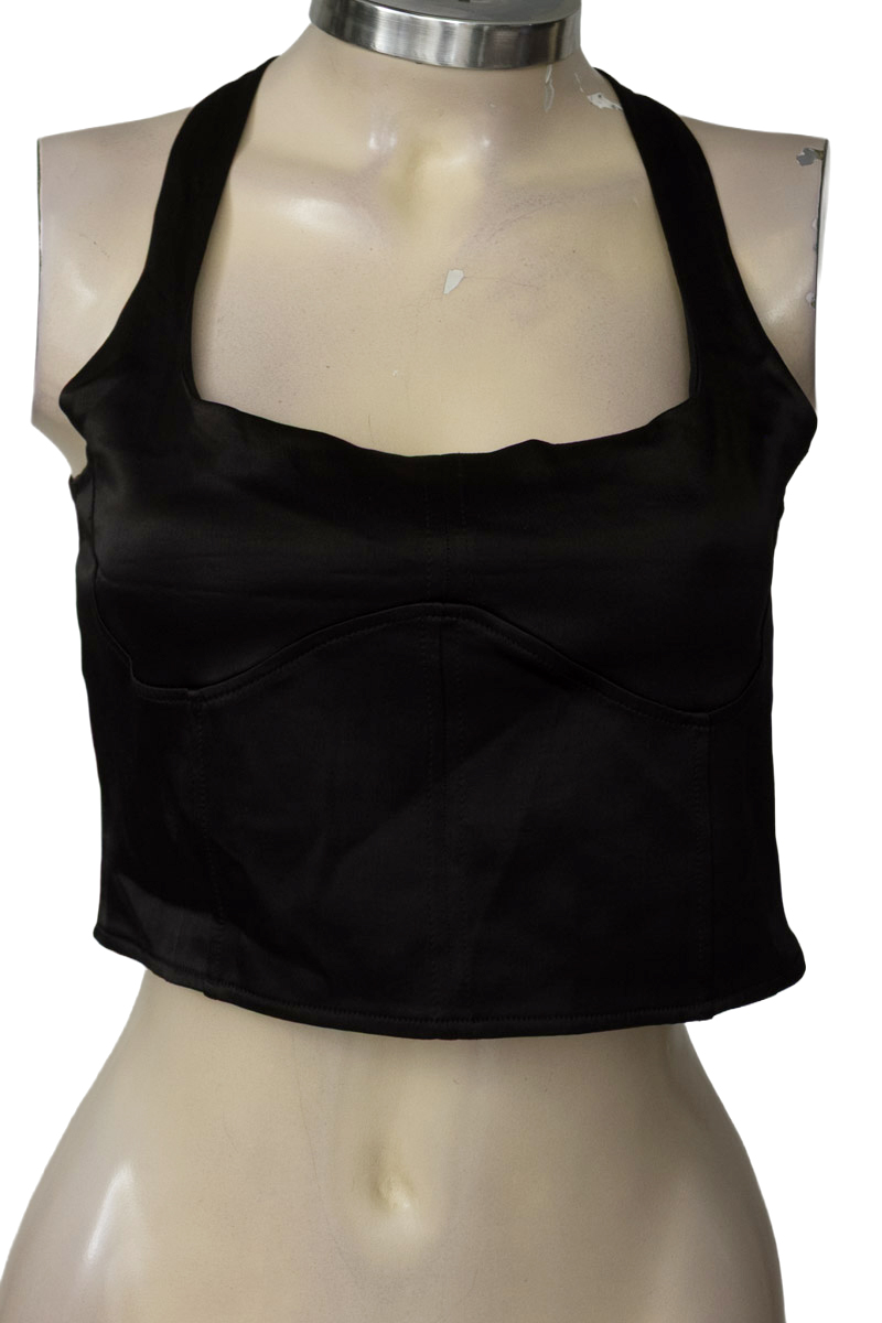 Top / Camiseta color Negro - Zara