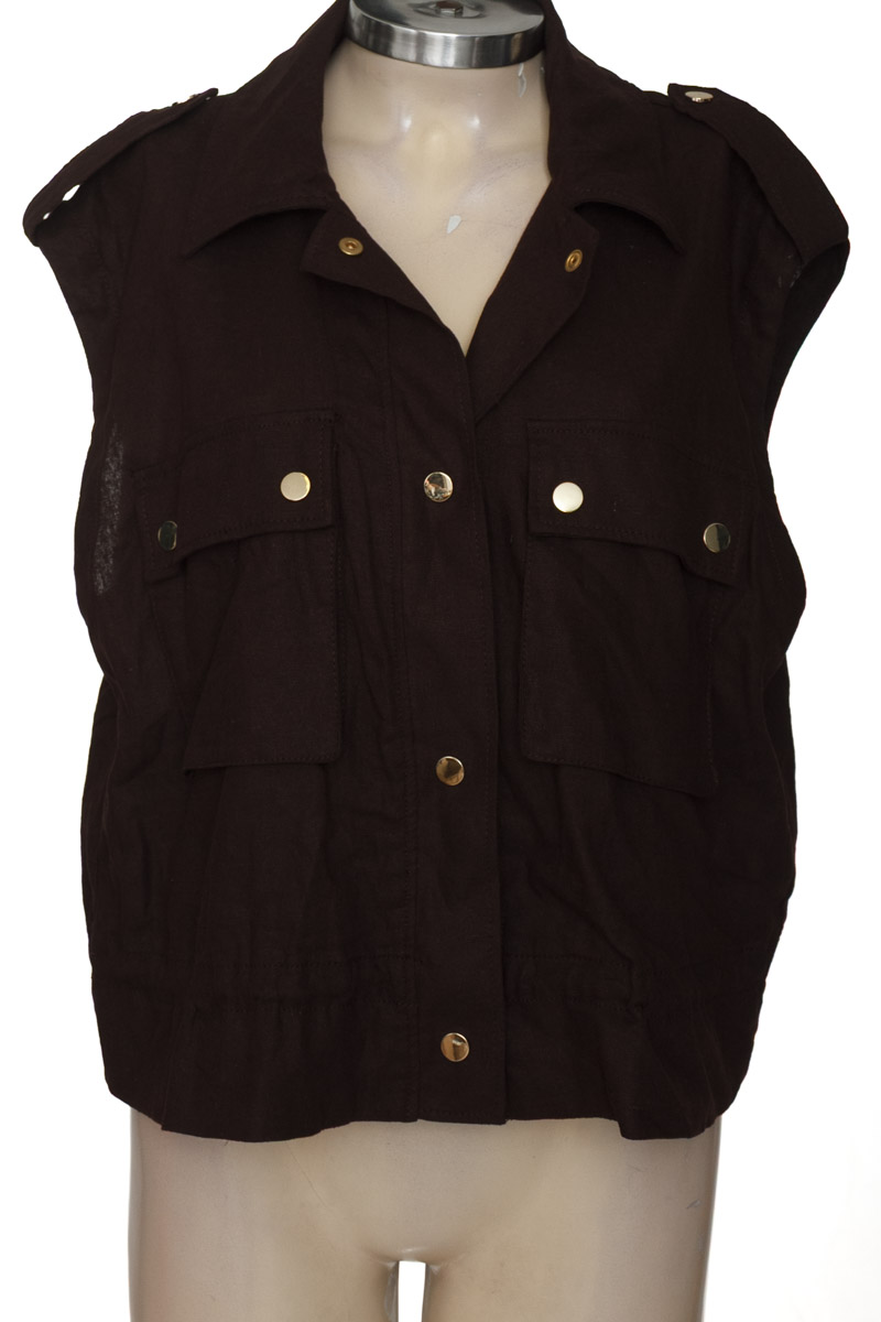 Blusa color Café - Zara