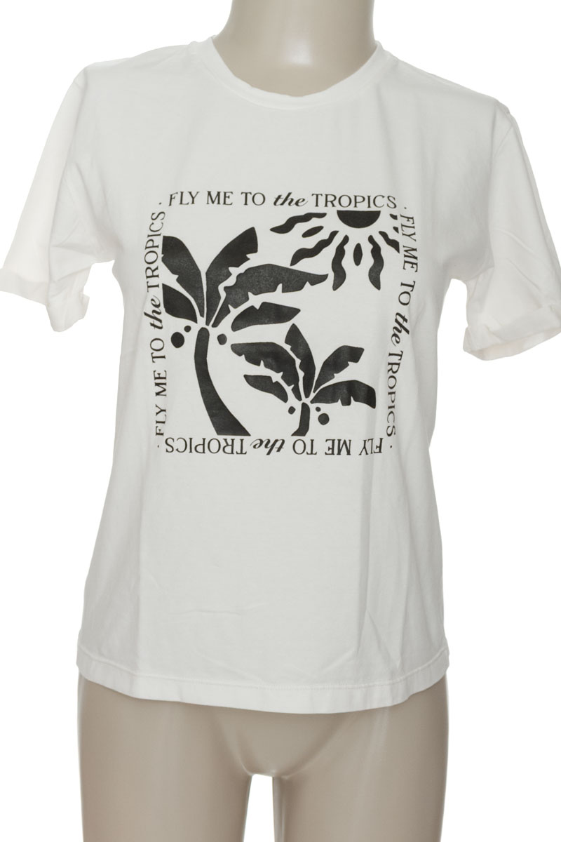 Top / Camiseta color Blanco - Eugenia Fernández