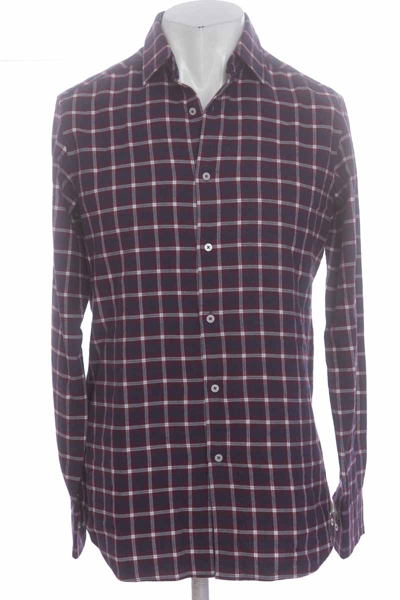 Camisa color Vinotinto - Massimo Dutti