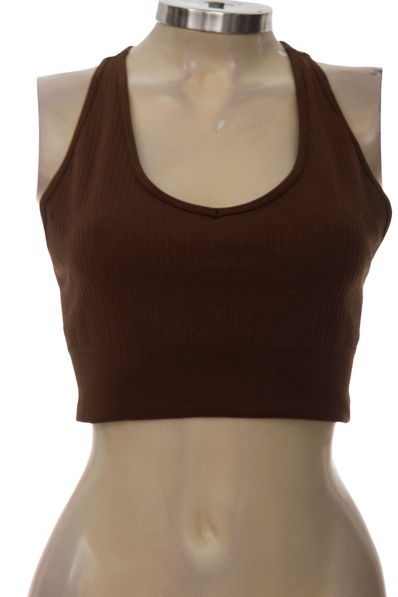 Top / Camiseta color Café - Closeando