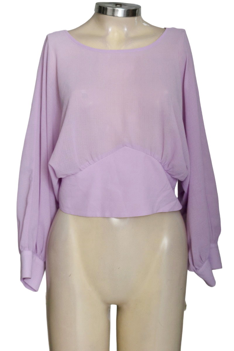 Blusa color Lila - Zara