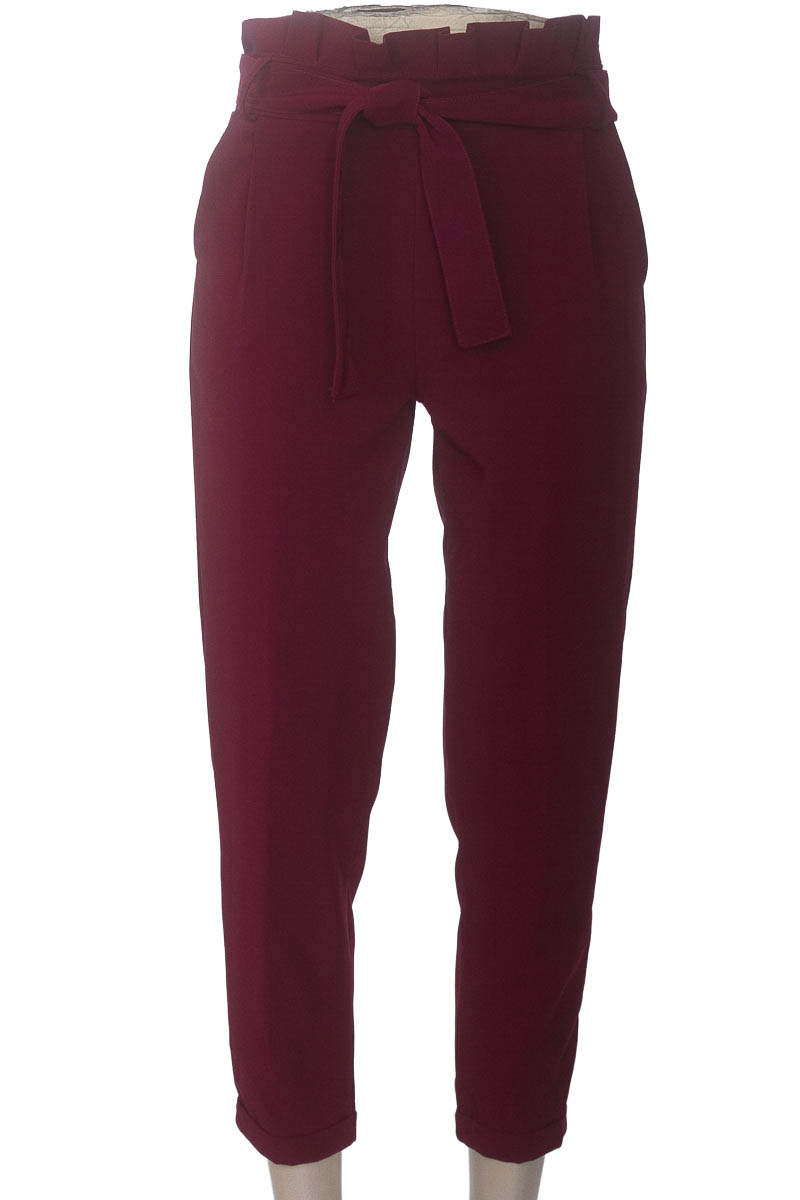 Pantalones color Vinotinto - Glamm