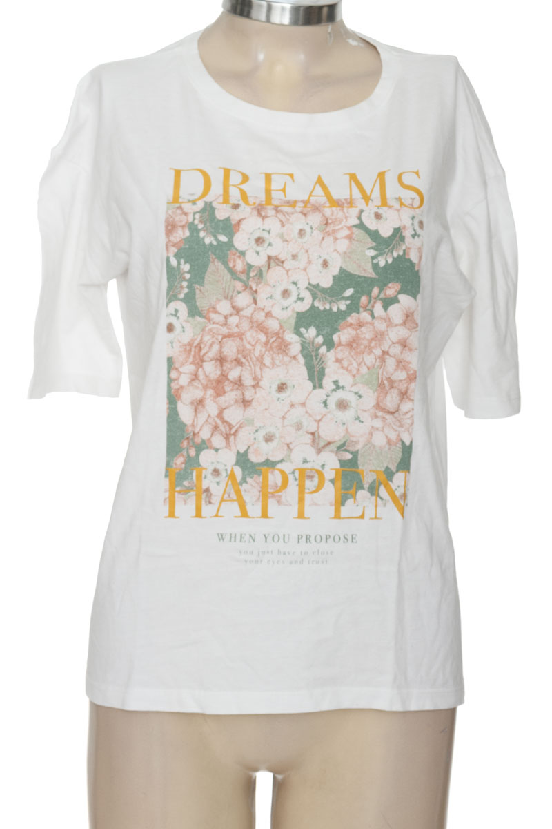 Top / Camiseta color Blanco - NAF NAF