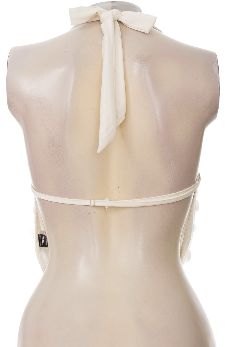 Top / Camiseta color Beige - Shein