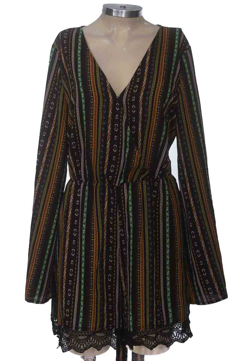 Vestido / Enterizo color Negro - Shein