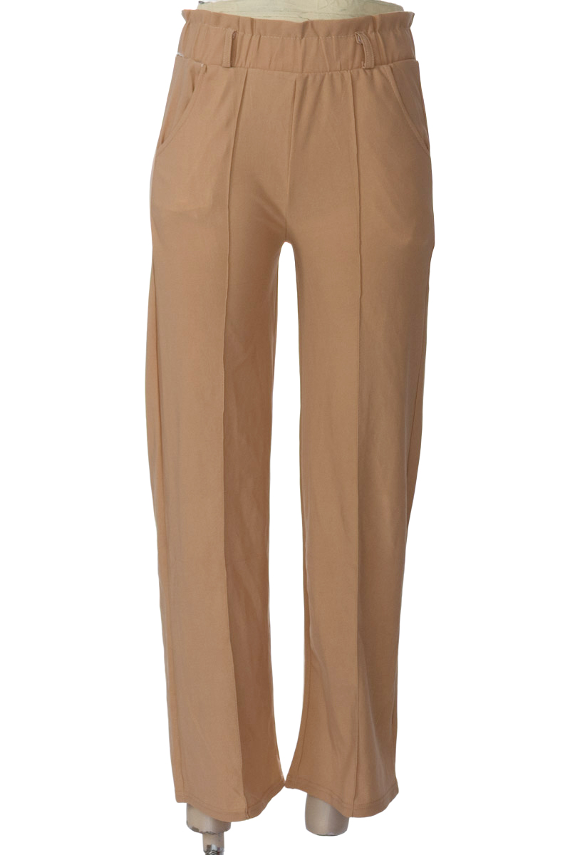 Pantalones color Beige - Rosa