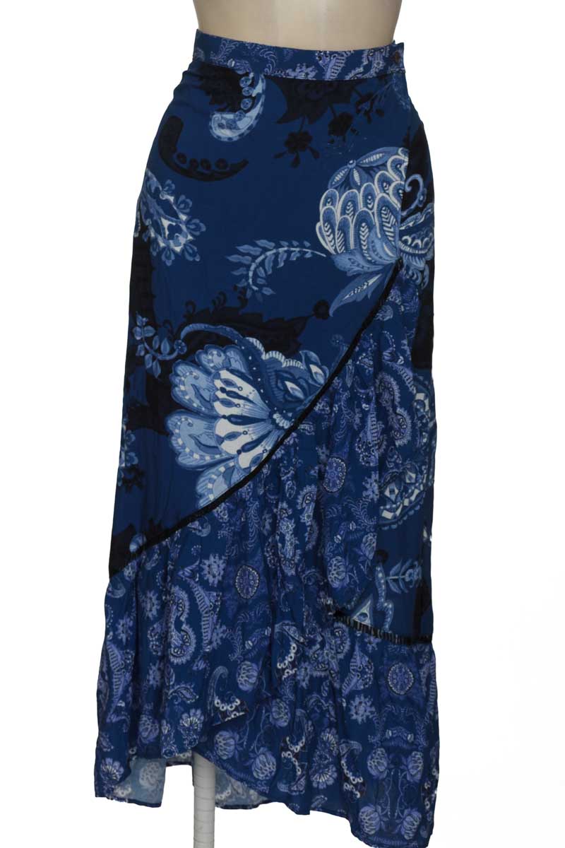 Falda color Azul - Desigual