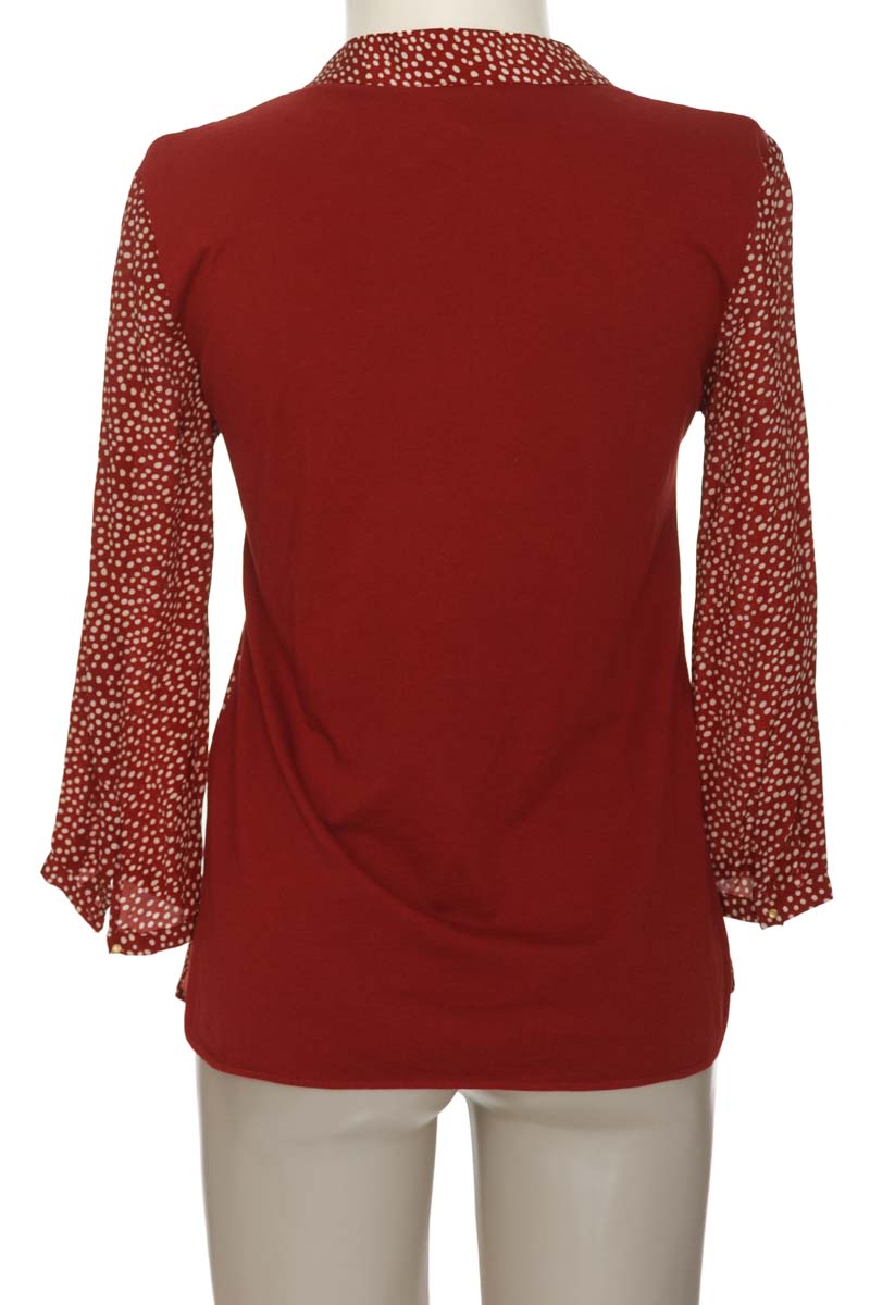 Blusa color Vinotinto - Massimo Dutti