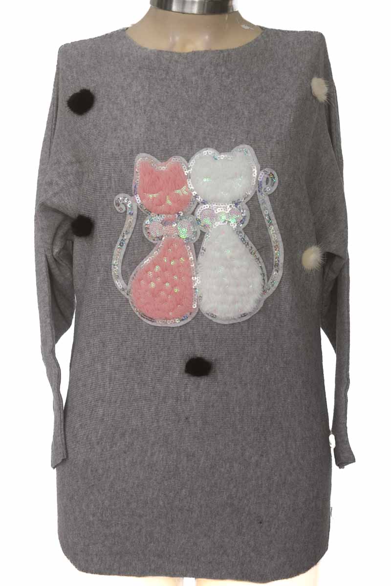 Sweater color Gris - Closeando