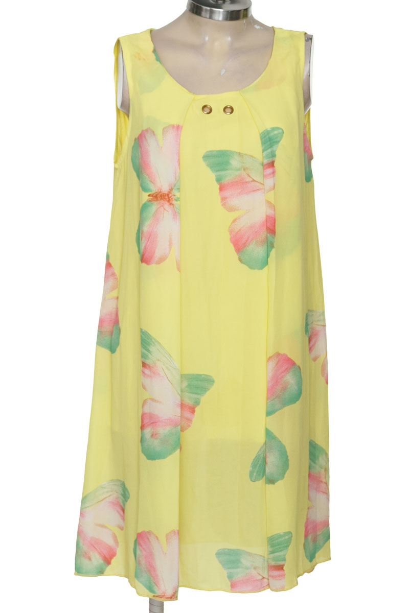 Vestido / Enterizo color Amarillo - Glamour