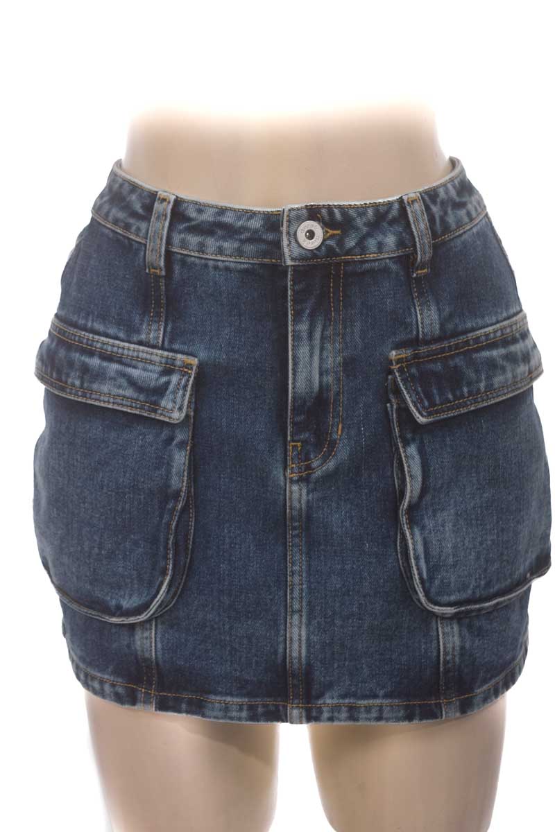 Falda color Azul - Derek