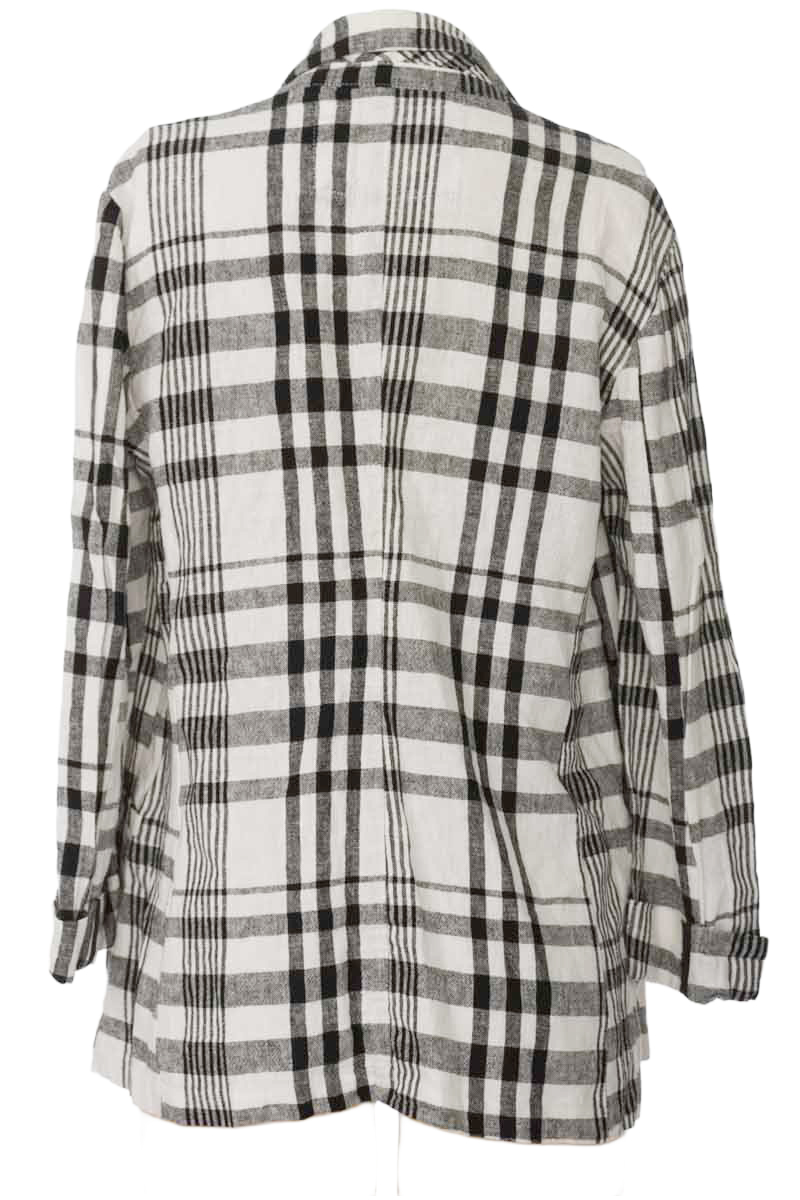 Chaqueta / Abrigo color Blanco - Bershka