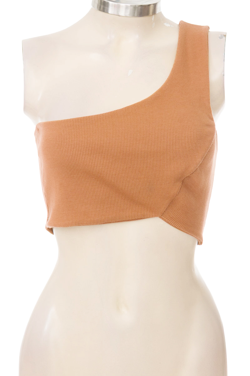 Top / Camiseta color Café - Meia