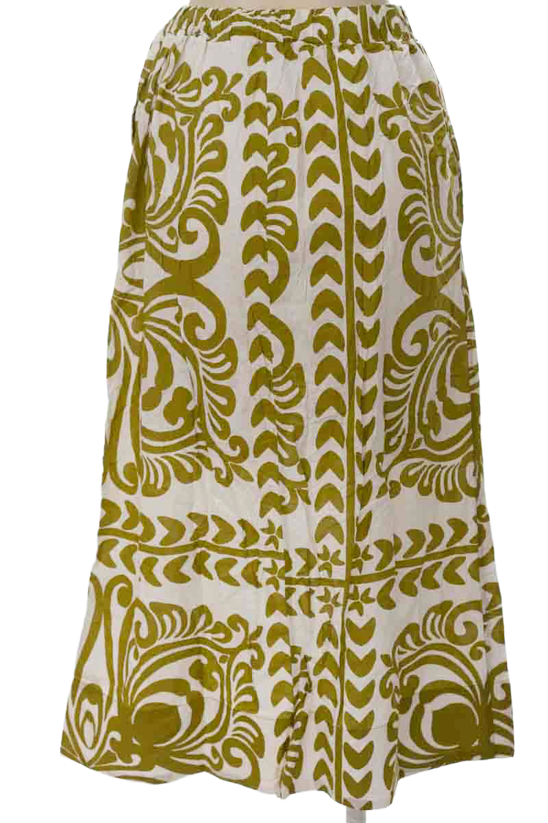 Falda color Verde - Zara