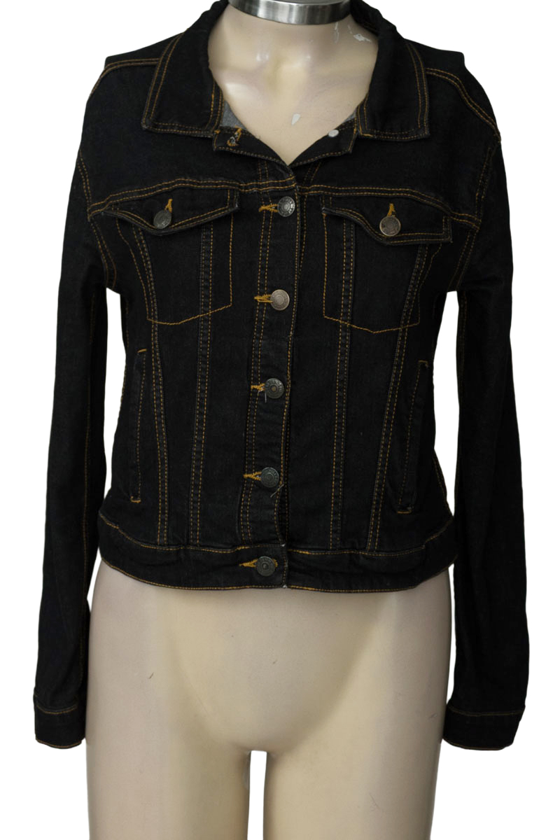 Chaqueta / Abrigo color Negro - Pull & Bear