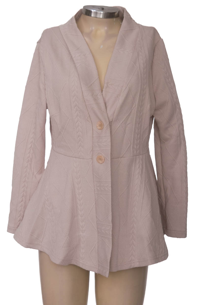 Chaqueta / Abrigo color Beige - Shein
