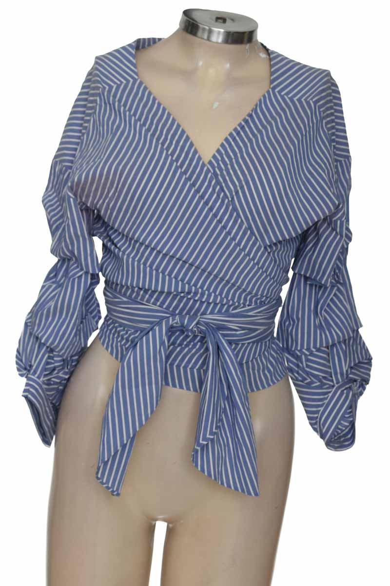 Blusa color Azul - Zara