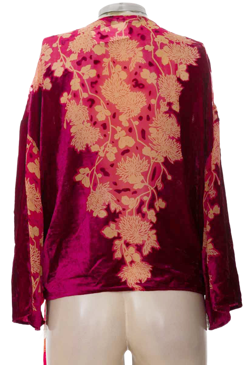 Blusa color Vinotinto - Zara