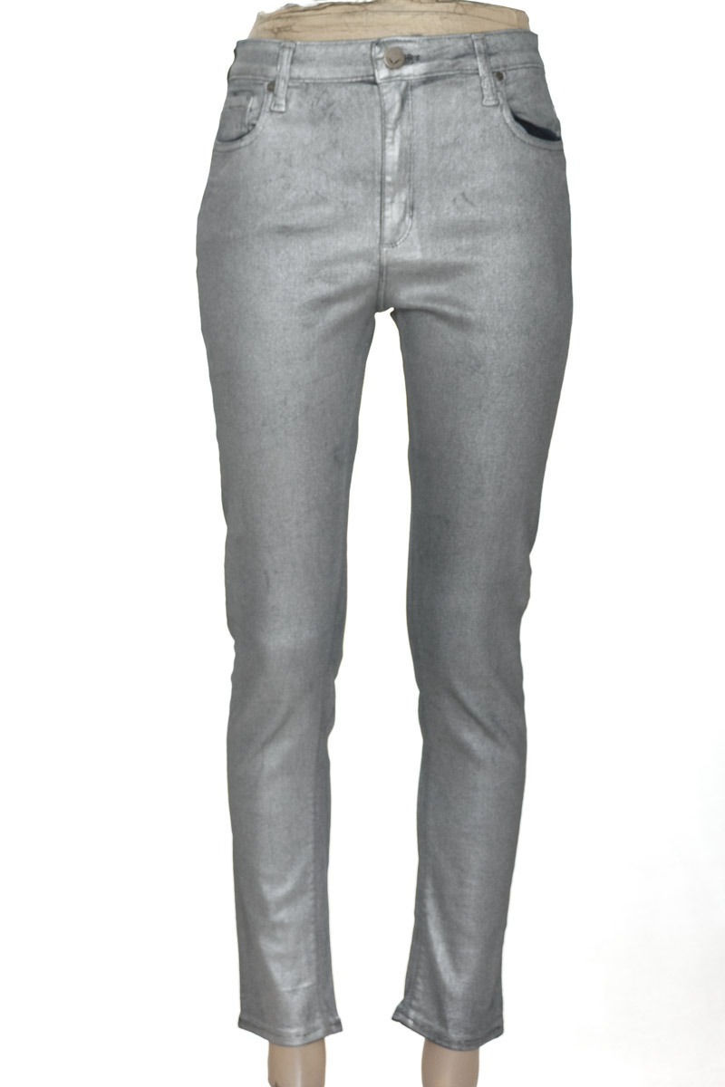 Pantalones color Plateado - Rapsodia