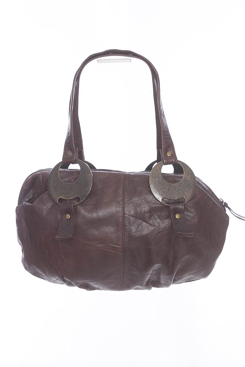 Modamoda De - Mujeres Italianas Bolso De Napa IT40, Color:cuero Blanco