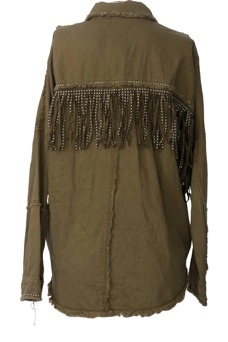 Chaqueta / Abrigo color Verde - Zara