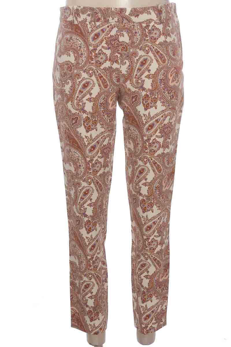 Pantalones color Estampado - Zara