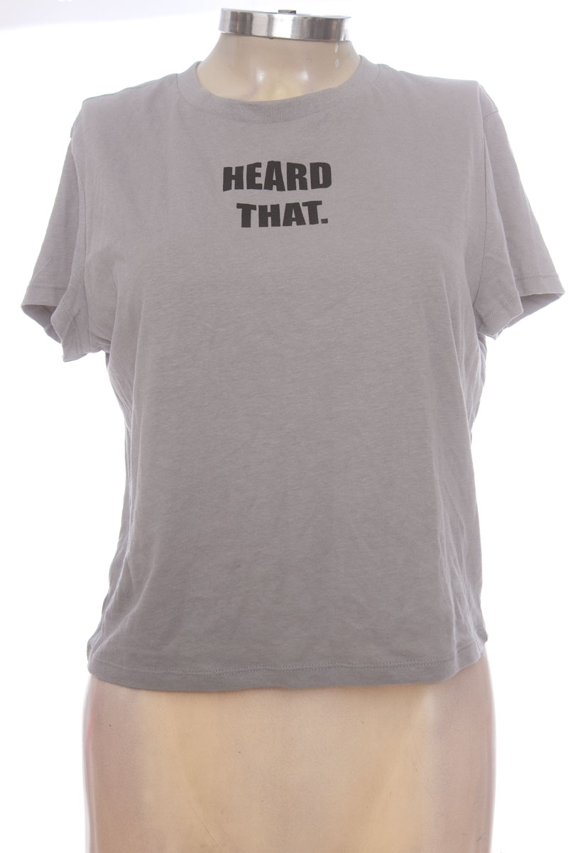 Top / Camiseta color Gris - Divided by H&M