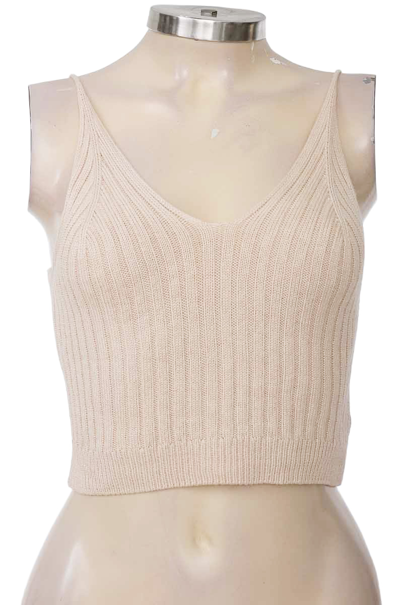 Top / Camiseta color Beige - Shein