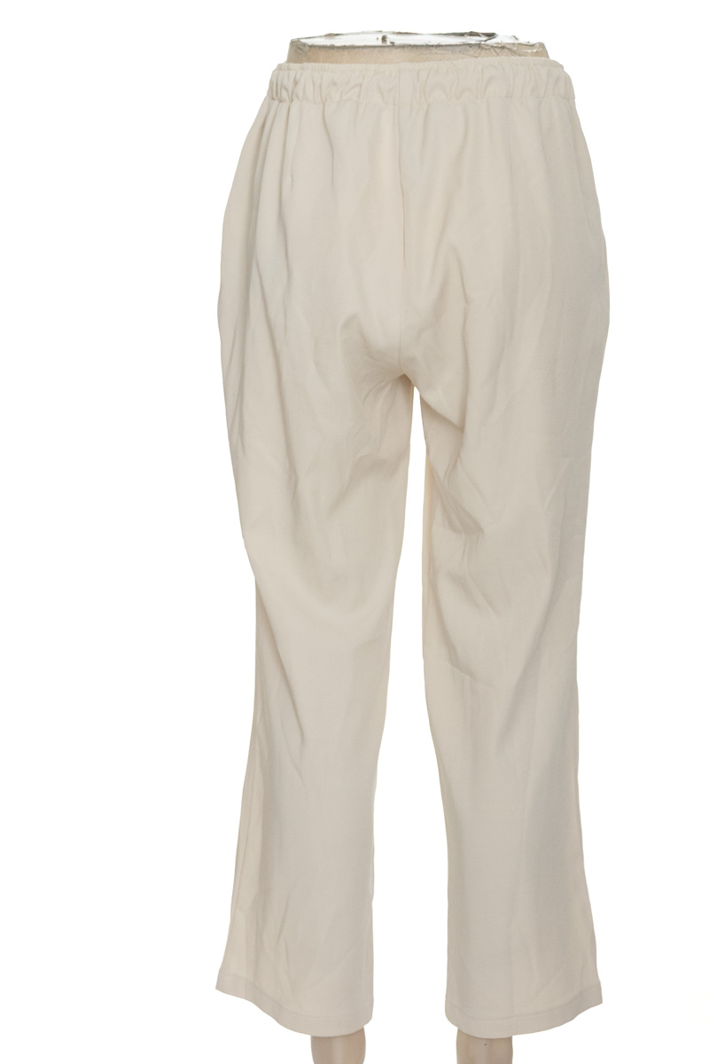 Pantalones color Beige - Plica