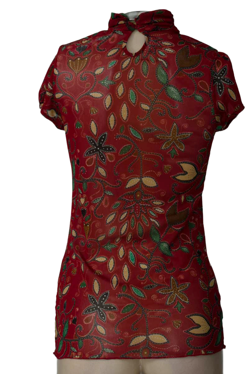 Top / Camiseta color Vinotinto - Zara