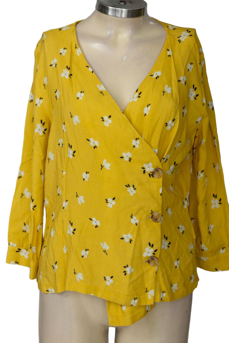 Blusa color Mostaza - NAF NAF