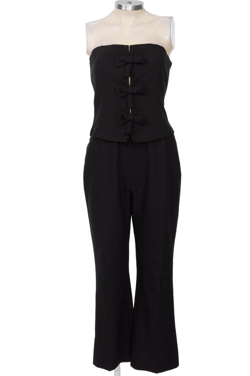 Vestido / Enterizo color Negro - Zara