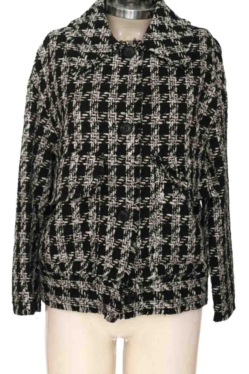 Chaqueta / Abrigo color Negro - H&M