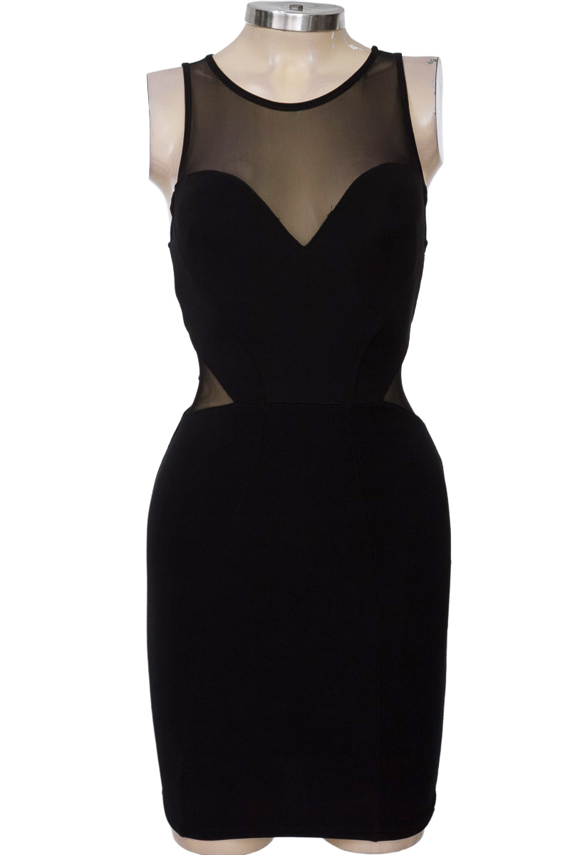 Vestido / Enterizo color Negro - Bershka