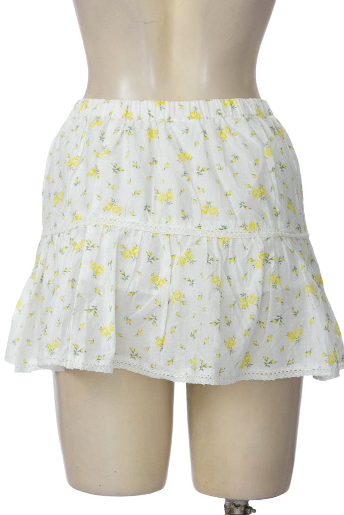 Falda color Blanco - Divided by H&M