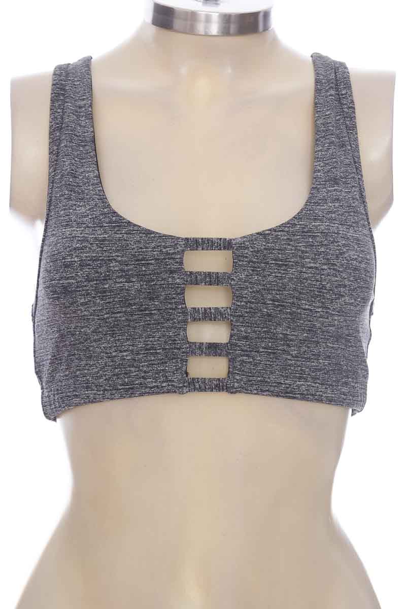 T-Shirt Victoria's Secret Thème Noël - Gris, Taille M, Manches 3/4 - Occasion TB