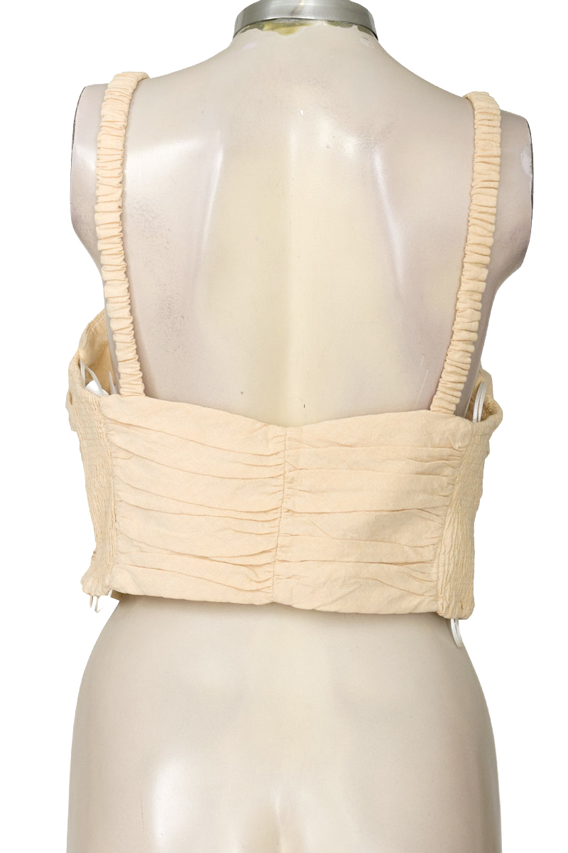 Top / Camiseta color Beige - Zara