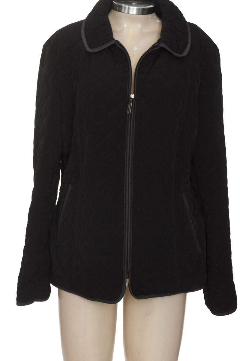 Chaqueta / Abrigo color Negro - Liz Claiborne