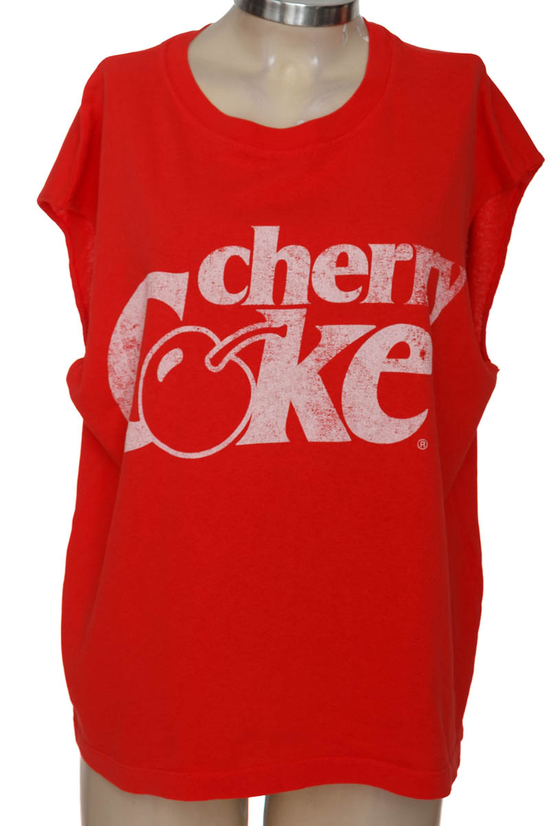 Top / Camiseta color Rojo - Zara