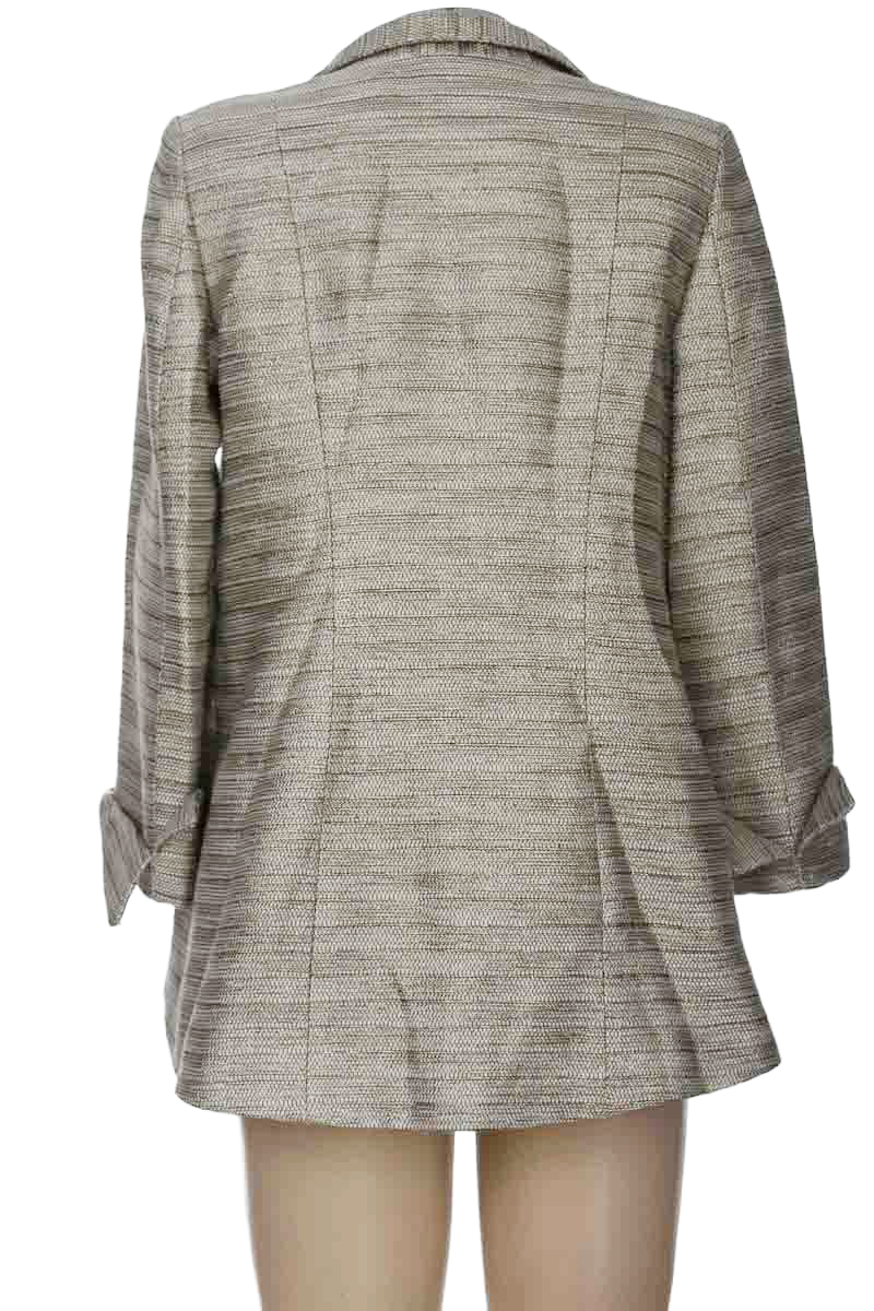 Chaqueta / Abrigo color Plateado - Luzia atelier