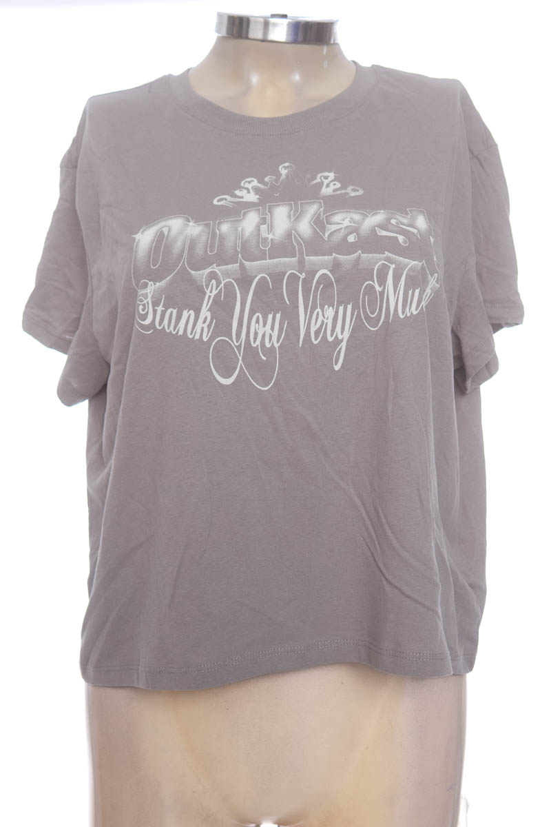 Top / Camiseta color Gris - Divided by H&M