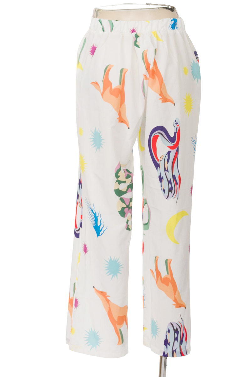 Pantalones color Estampado - Ryocco