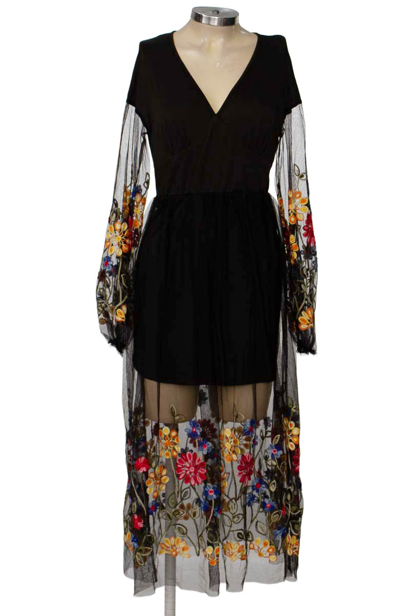 Vestido / Enterizo color Negro - Shein