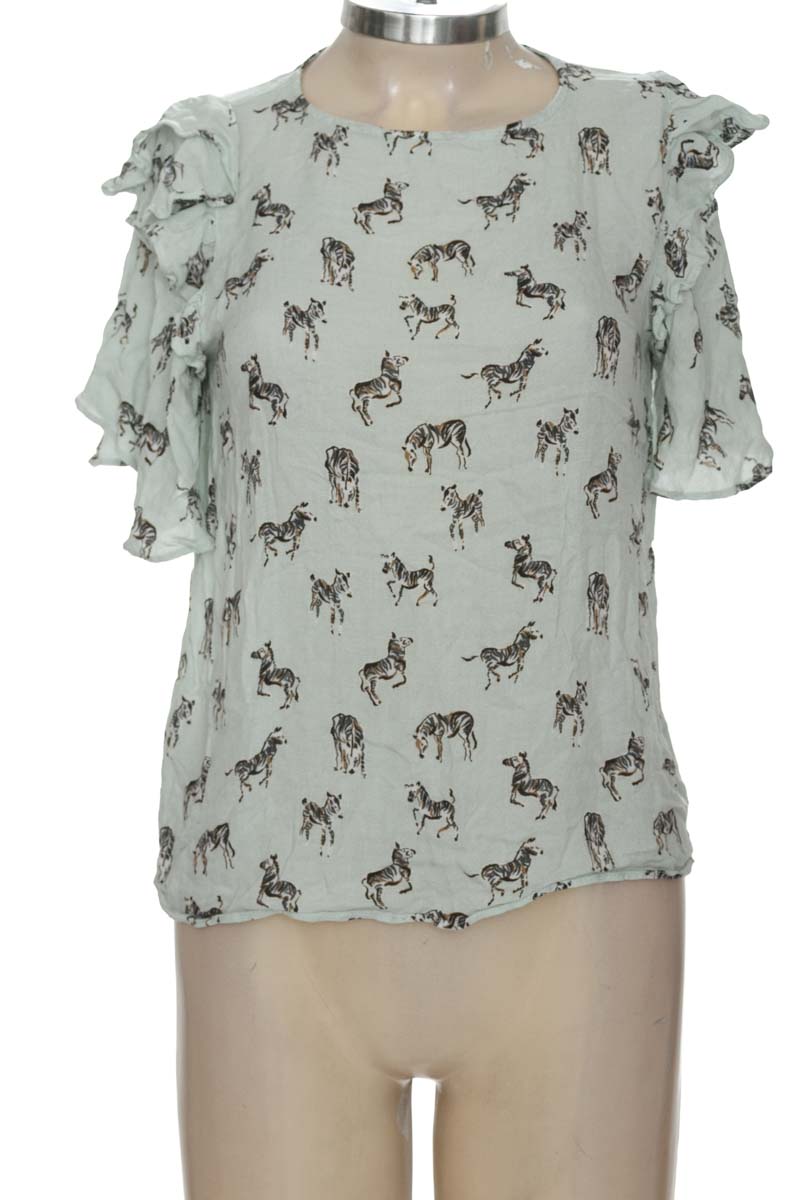 Top / Camiseta color Aguamarina - MNG