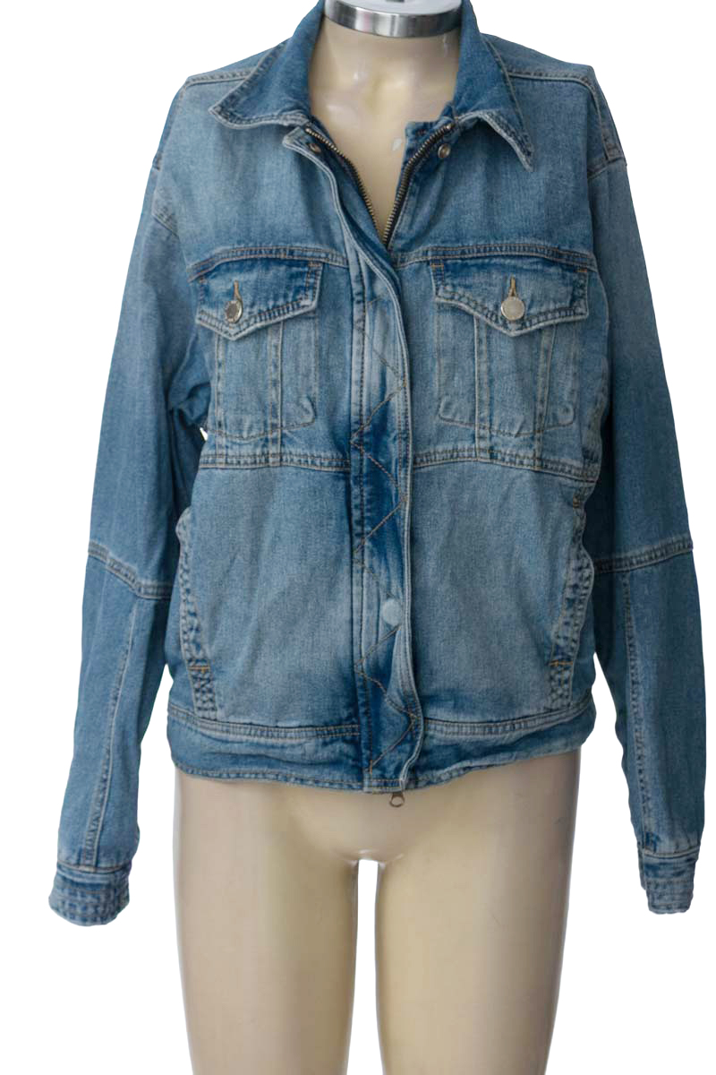 Chaqueta / Abrigo color Azul - NAF NAF