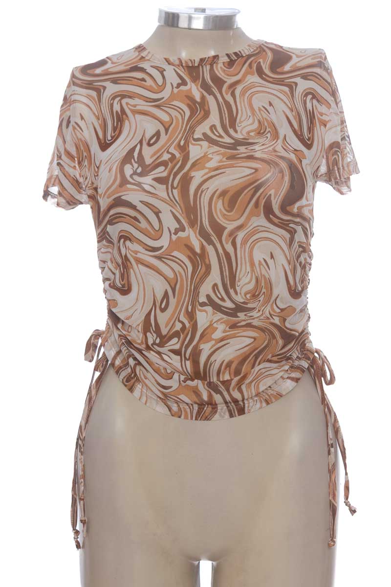 Top / Camiseta color Café - Faded Rose